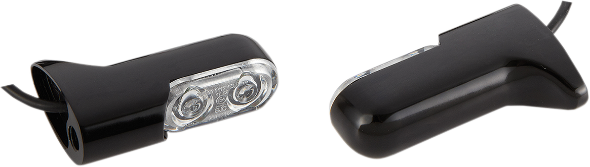 ARLEN NESS Accessory Marker Lights - Red/Rear - Black 12-741