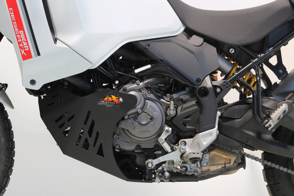 AXP RACING Adventure Skid Plate - Black - Ducati - Desert X AX1679