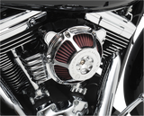 PERFORMANCE MACHINE (PM) Max HP Air Cleaner - Chrome 0206-2081-CH