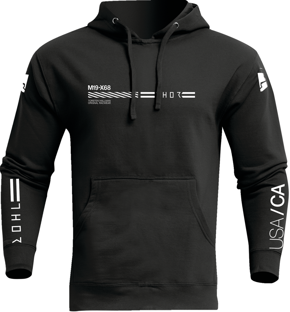 THOR Division Fleece Pullover Sweatshirt - Black - Small 3050-6301
