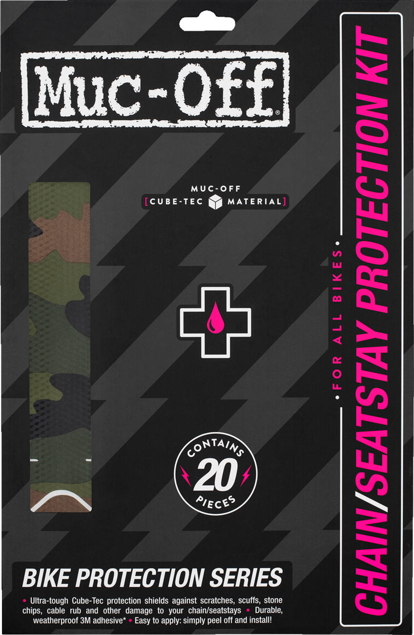 MUC-OFF USA Chainstay Protection Kit - Camo 20320