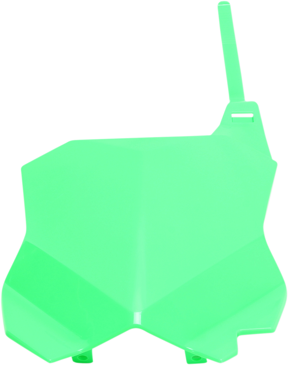 Placa de matrícula delantera UFO - Verde fluorescente KA04738-AFLU 