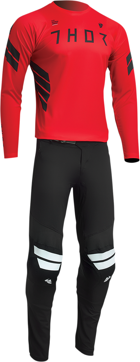 THOR Assist Sting Long-Sleeve Jersey - Red - Large 5020-0034