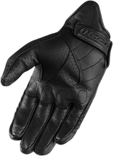 ICON Pursuit Classic™ Perforated Gloves - Black - Large 3301-3832