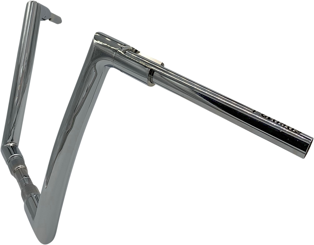 FAT BAGGERS INC. Handlebar - Flat Top - 12" - Chrome 608012