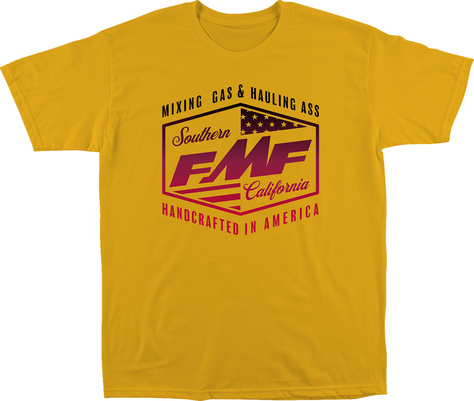 FMF Industry T-Shirt - Gold - Medium FA22118911GLDM 3030-22457