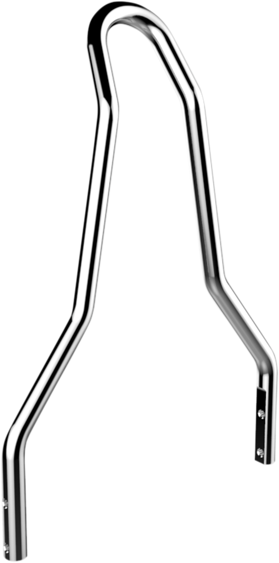 DRAG SPECIALTIES Round Tapered Sissy Bar - Chrome - 10" 50263616