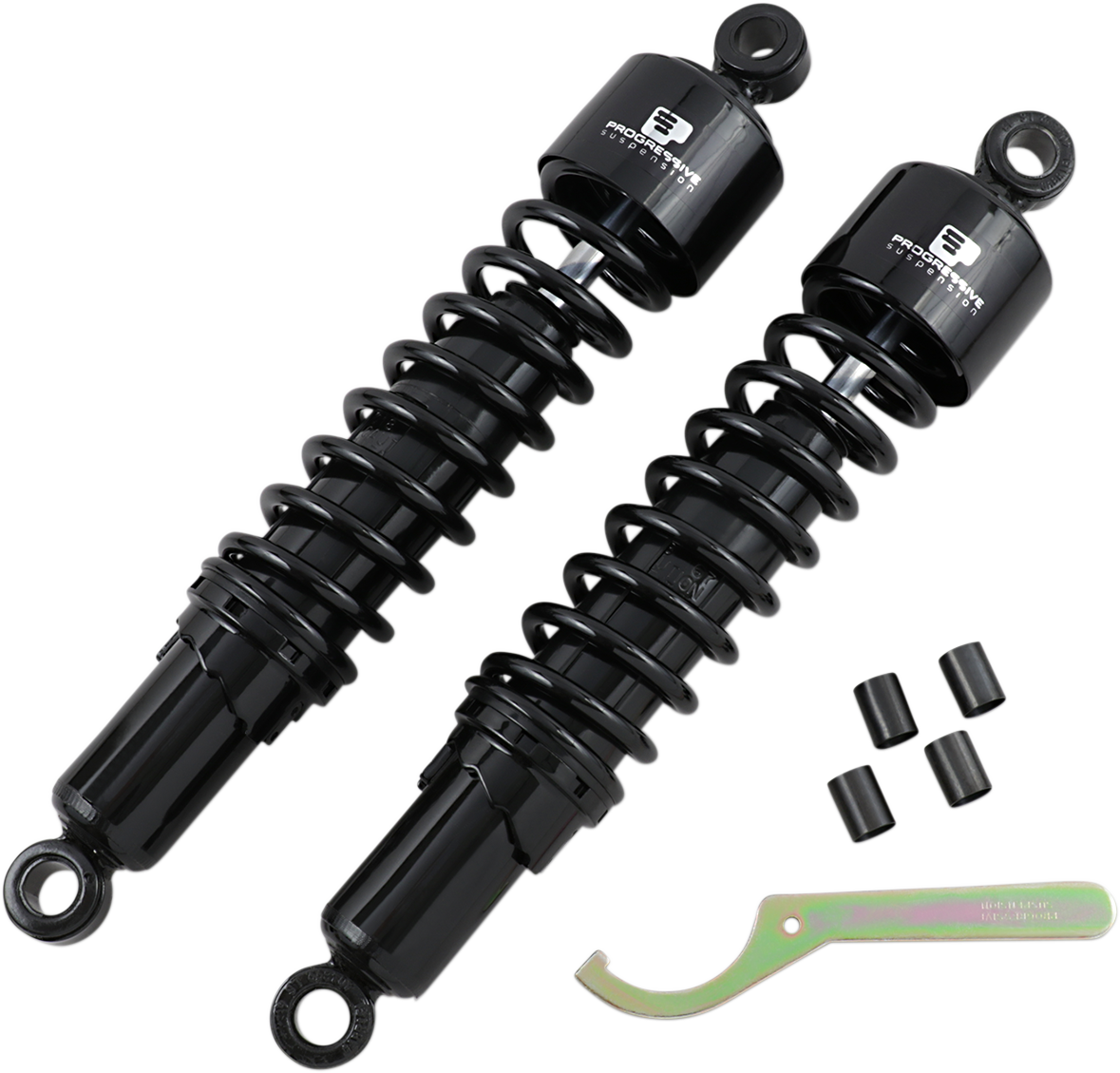 PROGRESSIVE SUSPENSION Shocks - 412 Cruiser Series - Black - 14.25" - Heavy Duty 412-4058B