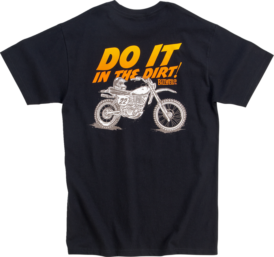 BILTWELL Do It T-Shirt - Black - Small 8101-072-002