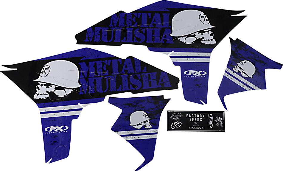 FACTORY EFFEX Metal Mulisha Graphic Kit - Yamaha 23-11226