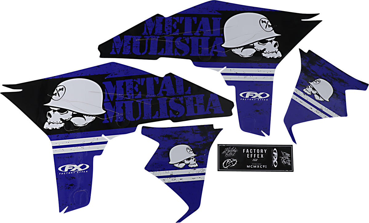 FACTORY EFFEX Metal Mulisha Graphic Kit - Yamaha 23-11226