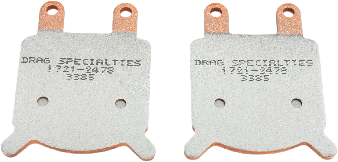 DRAG SPECIALTIES Pastillas de freno premium - HDP917 HDP917 