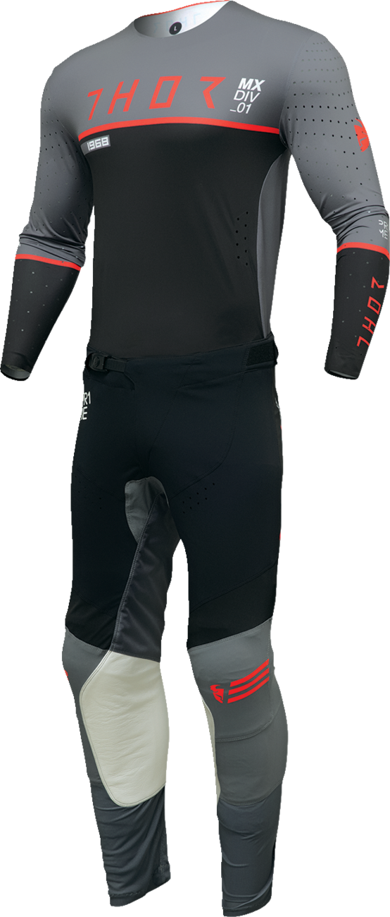 THOR Prime Ace Jersey - Charcoal/Black - XL 2910-7662