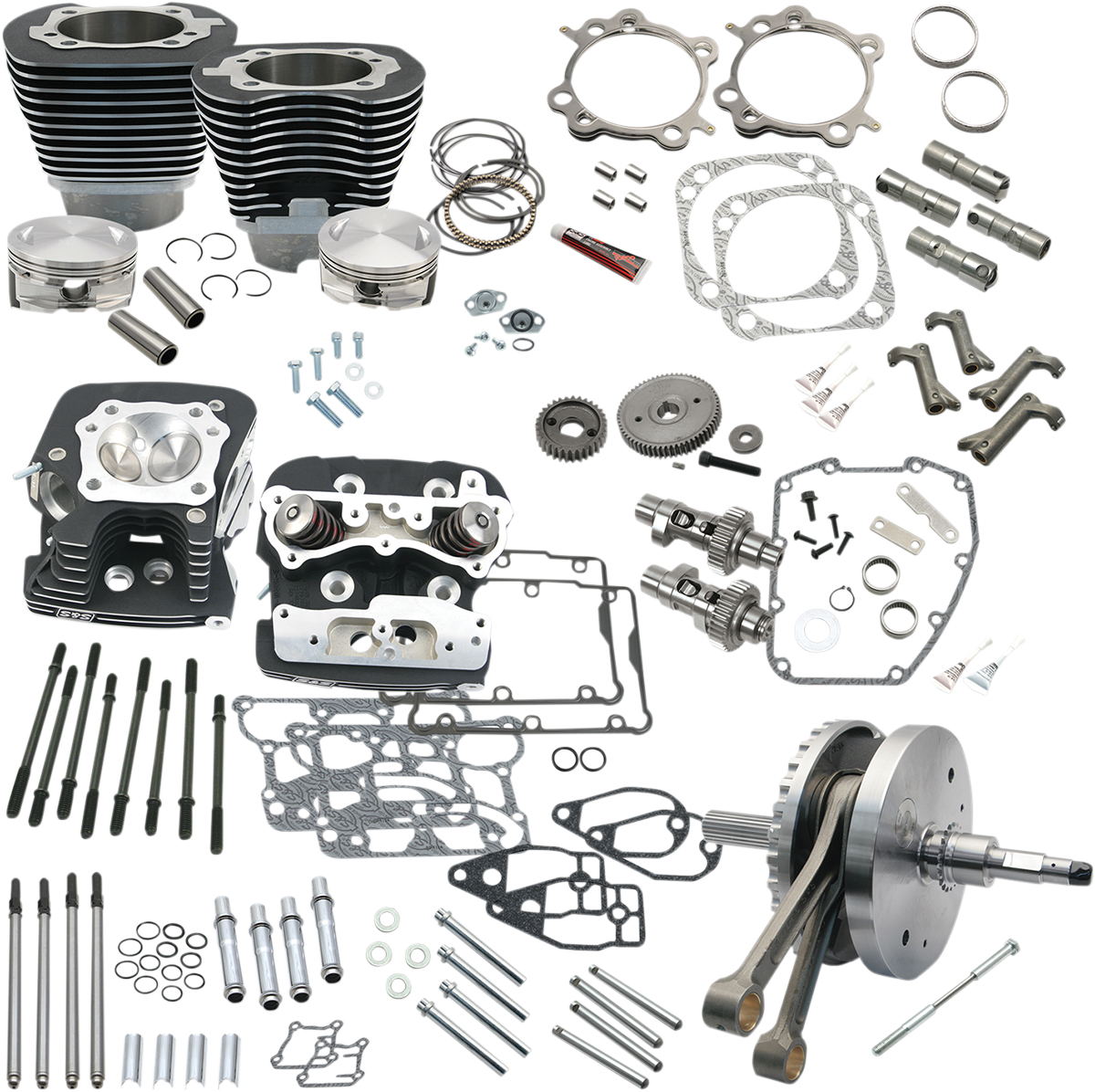 S&S CYCLE Hot Set-Up Kit - Black GR DRV CAMS/NOT QUICKI PR 900-0569