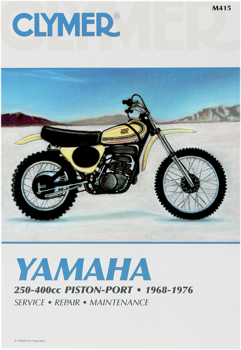 CLYMER Manual - Yamaha 250-400 Piston-Port CM415