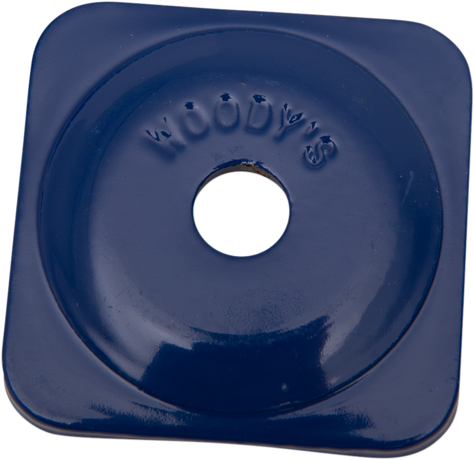Placas de soporte WOODY'S - Azul - Cuadradas - Paquete de 48 ASG-3795-48 