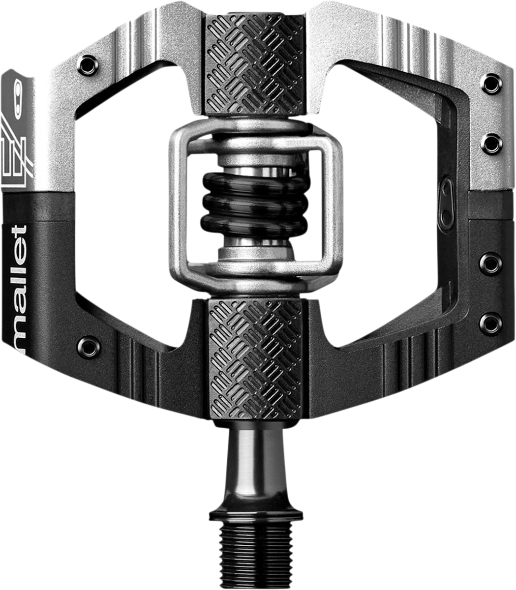 CRANKBROTHERS Mallet E LS Pedals - Black/Silver 16247