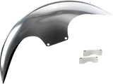 PAUL YAFFE BAGGER NATION Cafe Front Fender - 21" - Chrom-Adapter PYO:CAFE-21-14L-C