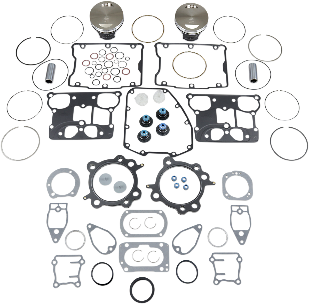 WISECO Piston Kit with Gasket - VM Ring High-Performance VT2721