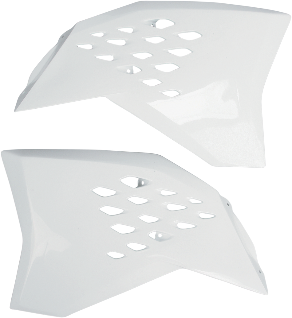 UFO Radiator Shrouds - White KT04016-041