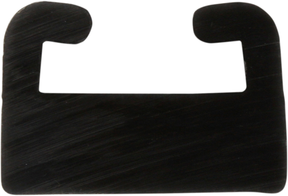 GARLAND Black Replacement Slide - UHMW - Profile 24 - Length 64.00" - Polaris 24-6400-1-01-01