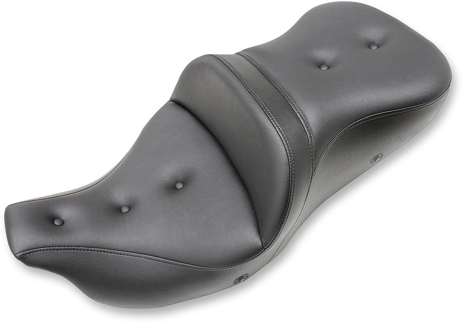 SADDLEMEN Extended Reach Road Sofa Seat - Pillow Top - Heated - without Backrest - '08-'23 FL 808-07B-183HCT