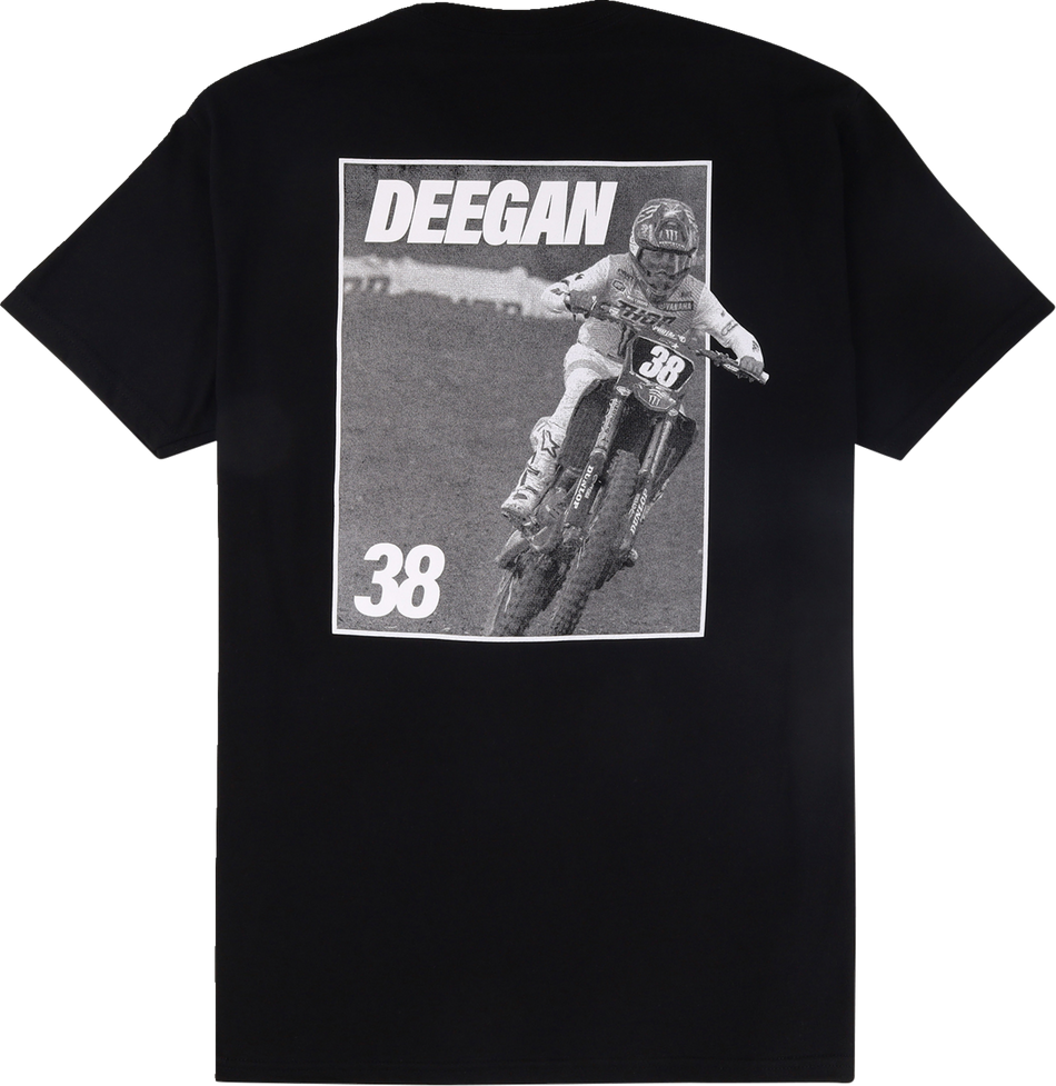 Deegan Apparel MX2 T-Shirt - Black - 2XL DMTSS3026BLK2XL