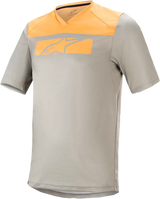 ALPINESTARS Drop 4.0 Jersey - Short-Sleeve - Gray/Orange - XL 1766220-6004-XL