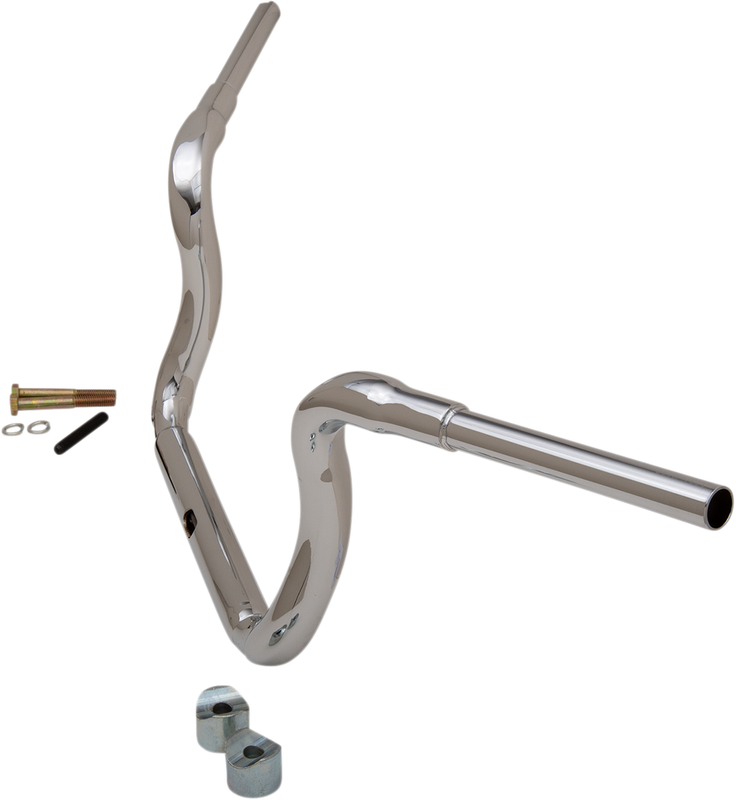 LA CHOPPERS Handlebar - Grande Traditional Ape Hanger - 10" - Chrome LA-7323-10