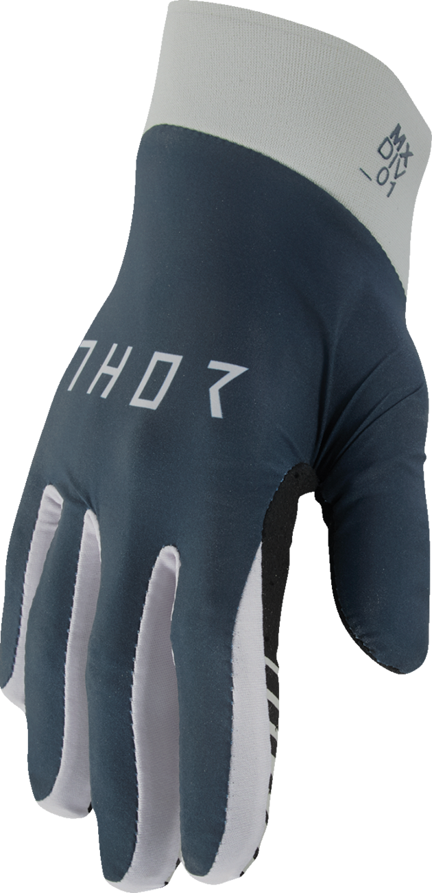 THOR Agile Gloves - Solid - Midnight/Gray - XS 3330-7675