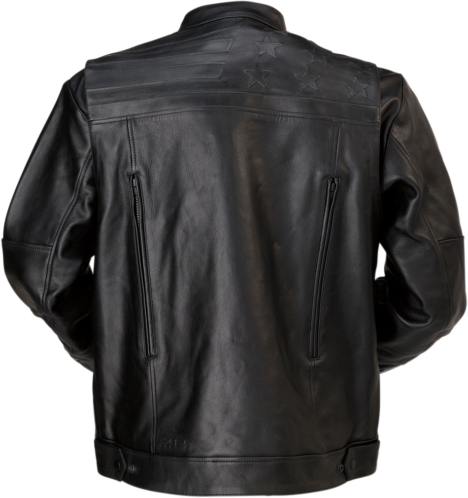 Z1R Deagle Leather Jacket - Black - Medium 2810-3758