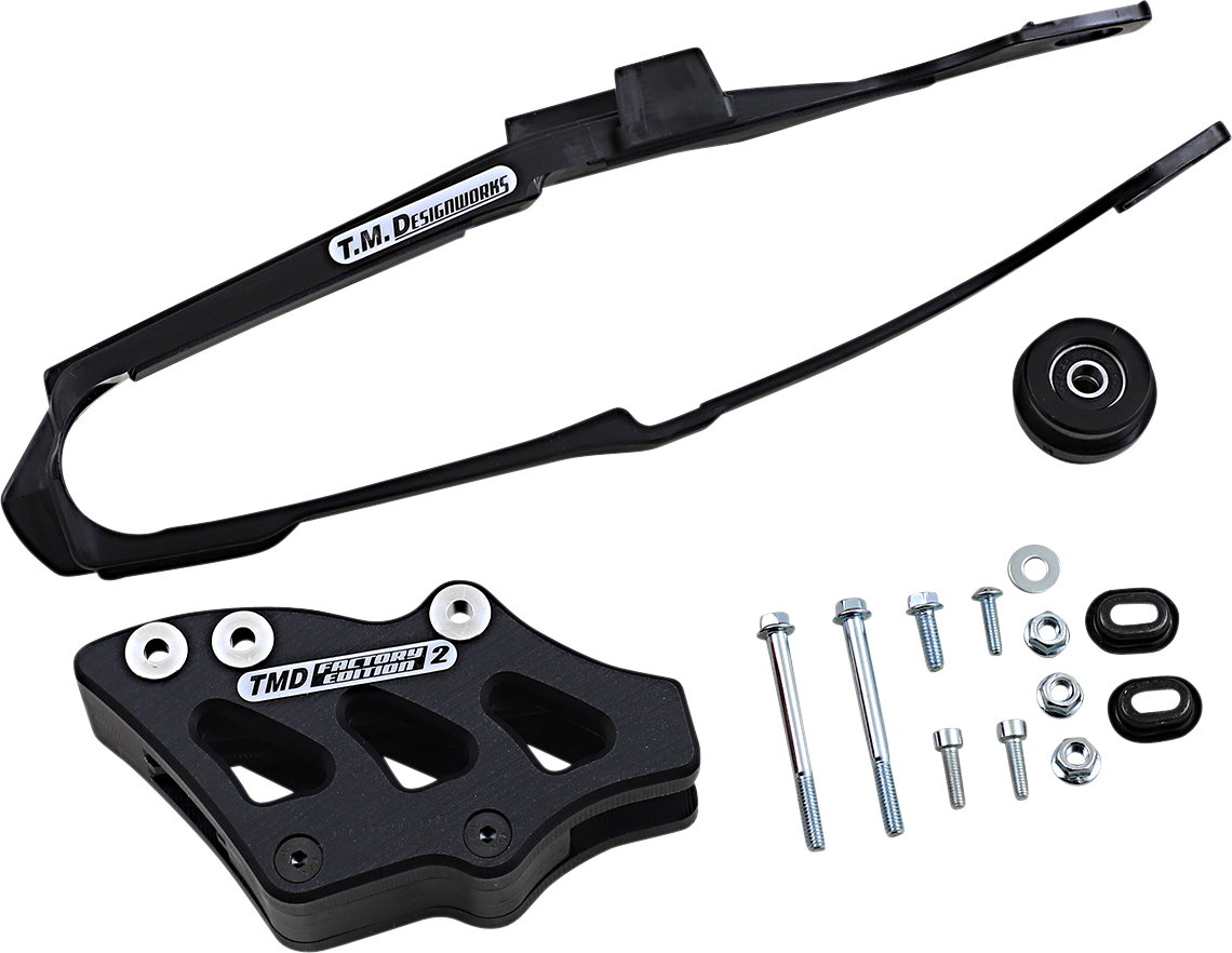 T.M. DESIGNWORKS Chain Guide/Slider - Honda - Black DCK-OR11-BK