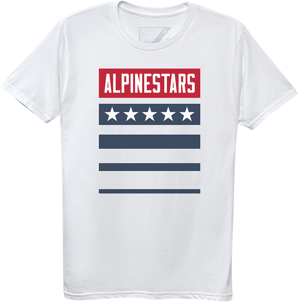 ALPINESTARS National T-Shirt - White - 2XL 123072104202X