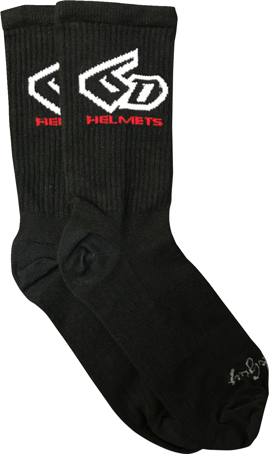 6D Cycling Socks - Black - Small/Medium 52-7000