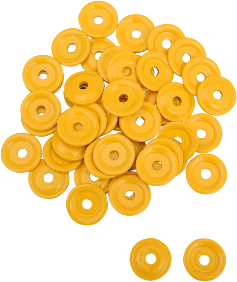 WOODY'S Support Plates - Yellow - 48 Pack AWA-3800