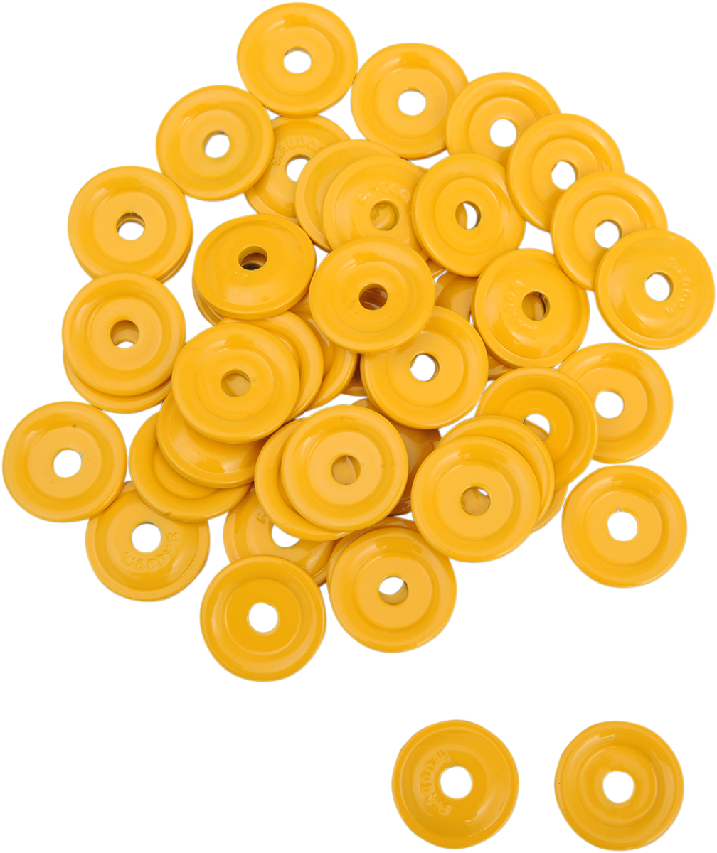 WOODY'S Support Plates - Yellow - 48 Pack AWA-3800