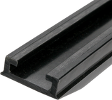 GARLAND Graphite Replacement Slide - UHMW - Profile 25 - Length 56.89" - Yamaha 25-5689-3-01-12