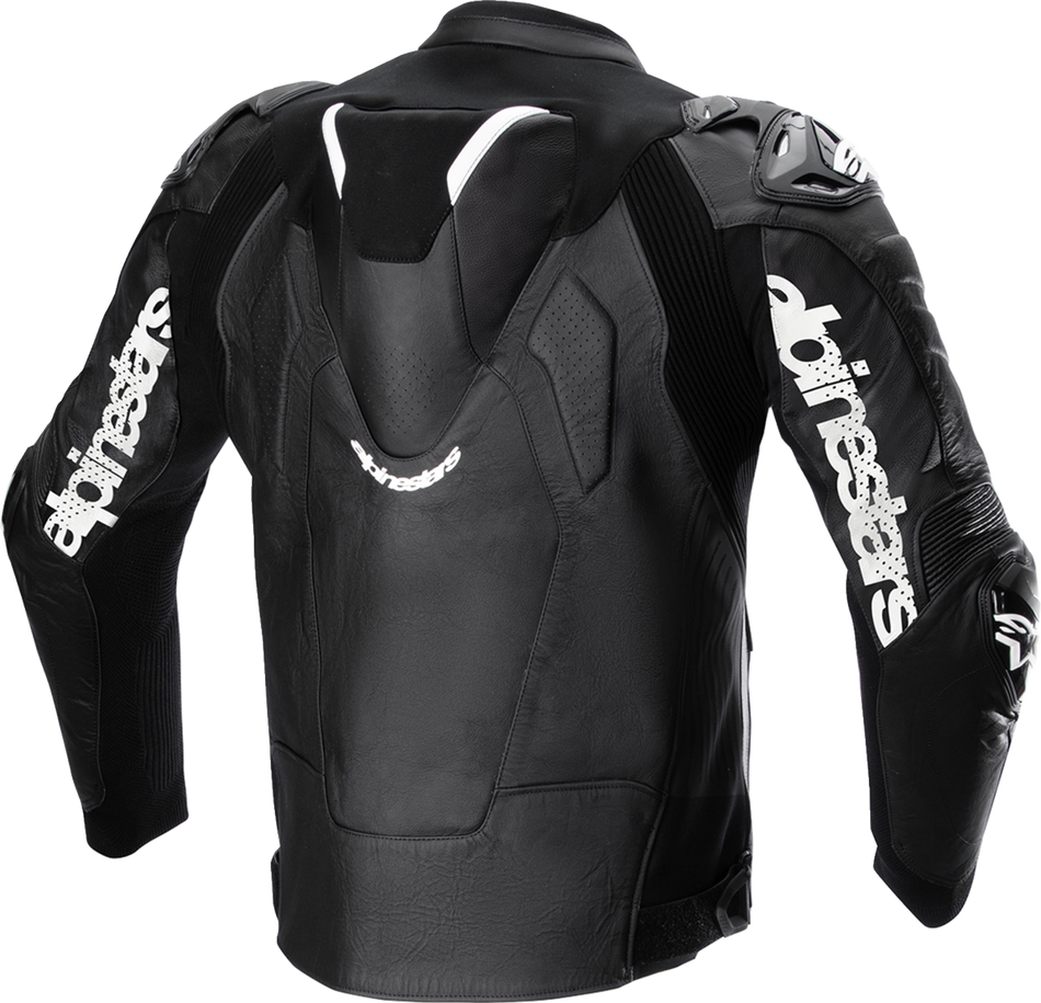 ALPINESTARS Atem v5 Leather Jacket - Black/White - 50 3106524-12-50