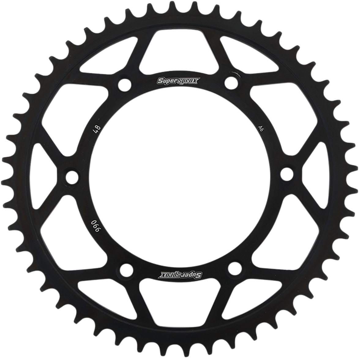 SUPERSPROX Steel Rear Sprocket - 48 Tooth RFE-990-48-BLK