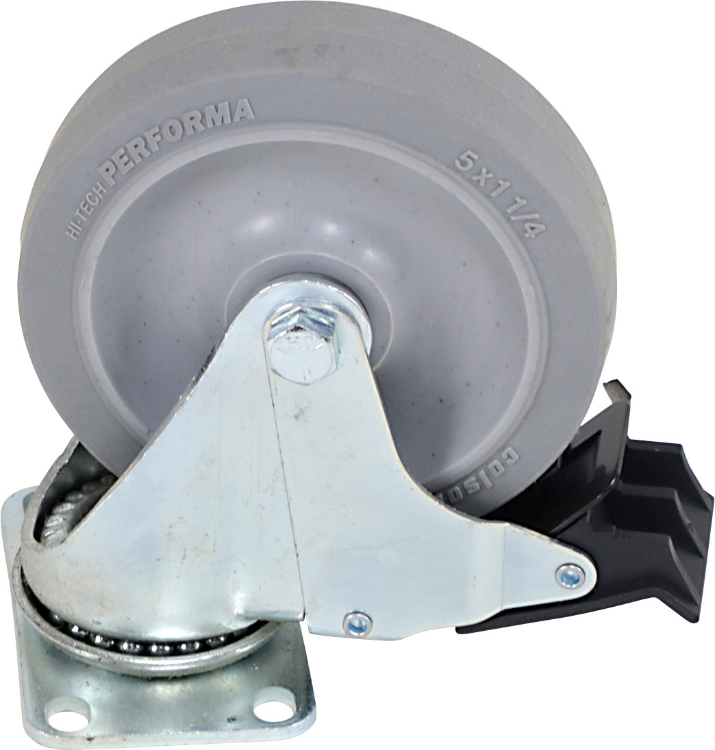 EAZYMOVE Wheel - 5" - Caster - Wheel-Brake PWC-WHBRK