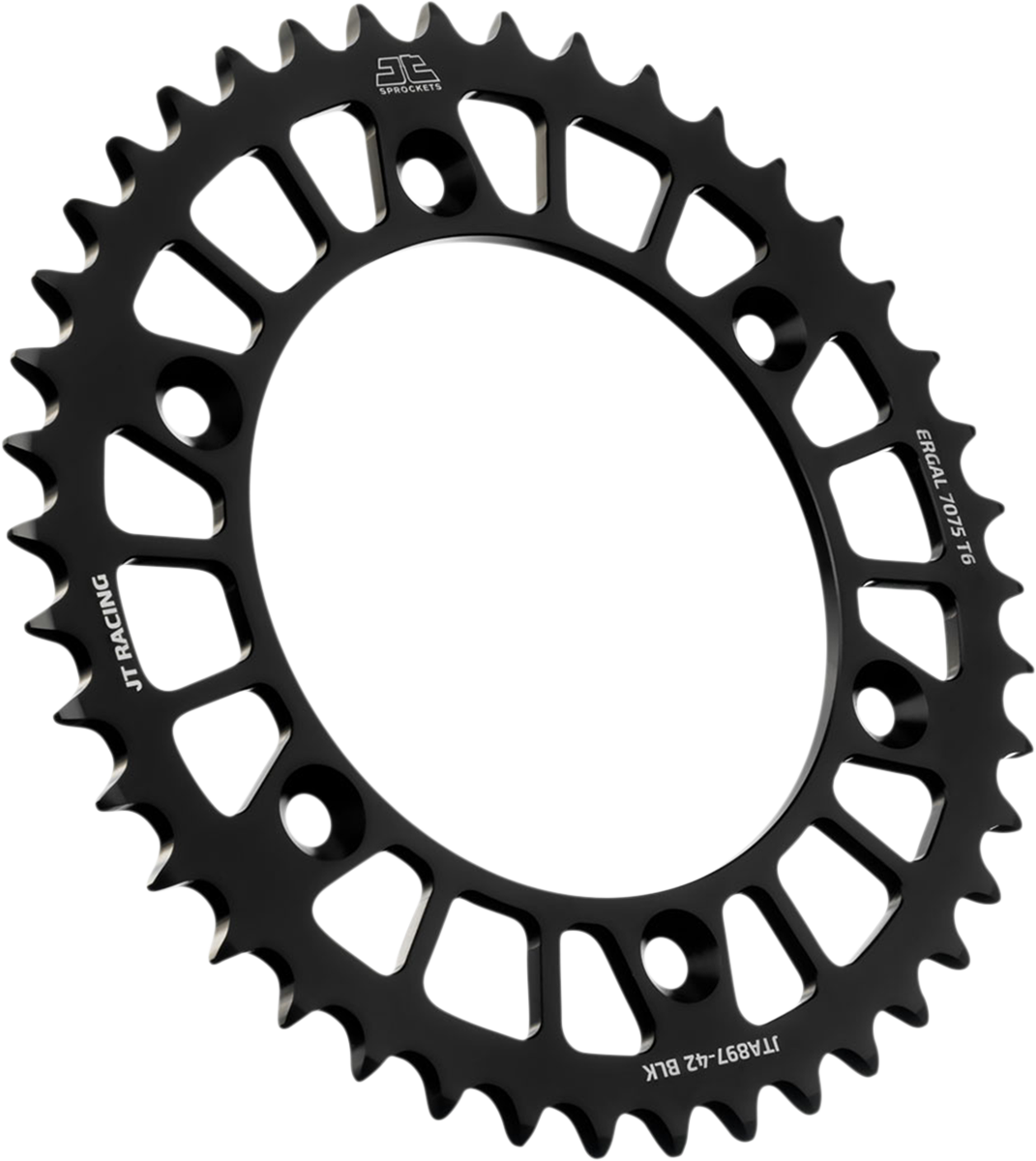 JT SPROCKETS Rear Sprocket - Black - 42-Tooth JTA897.42BLK