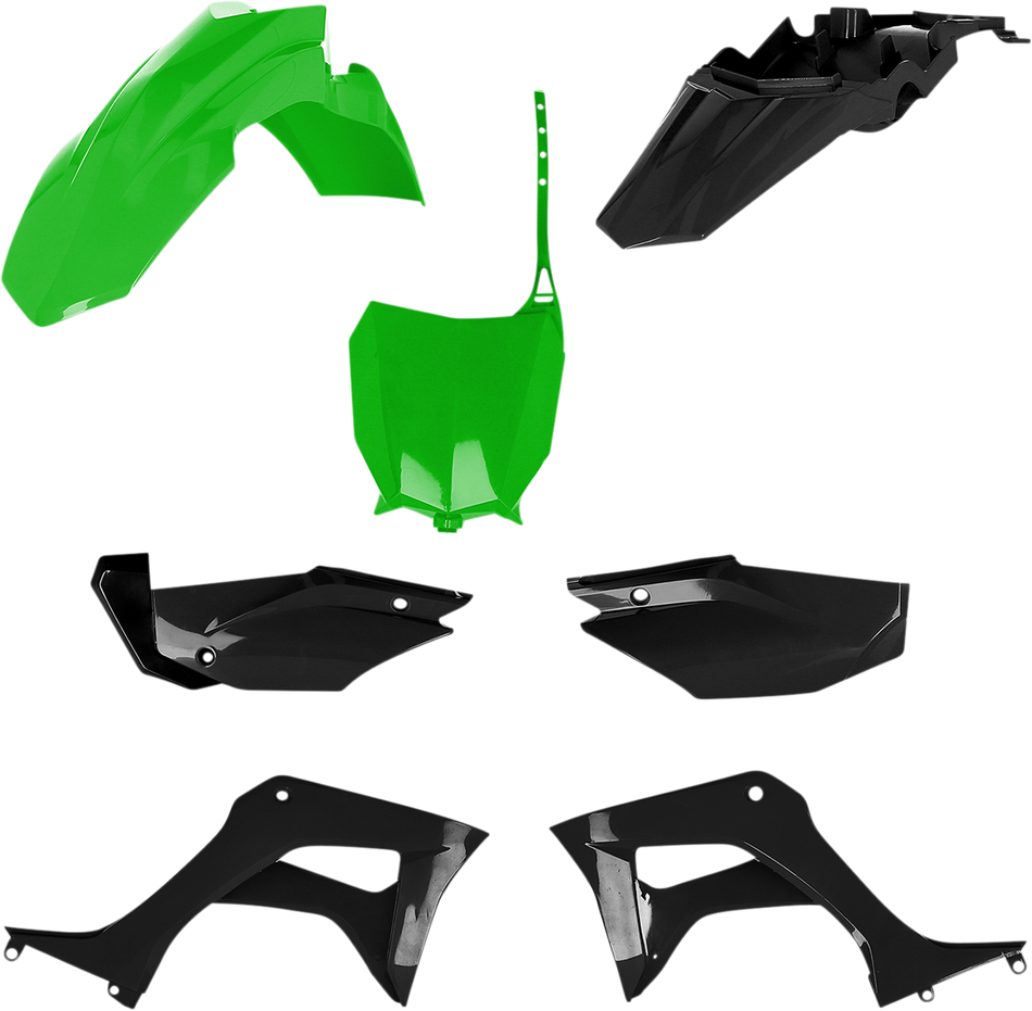 ACERBIS Full Replacement Body Kit - Green/Black  CRF110F 2019-2023 2861931089
