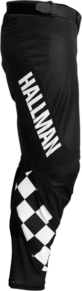 THOR Hallman Differ Cheq Pants - Black/White - 44 2901-9524