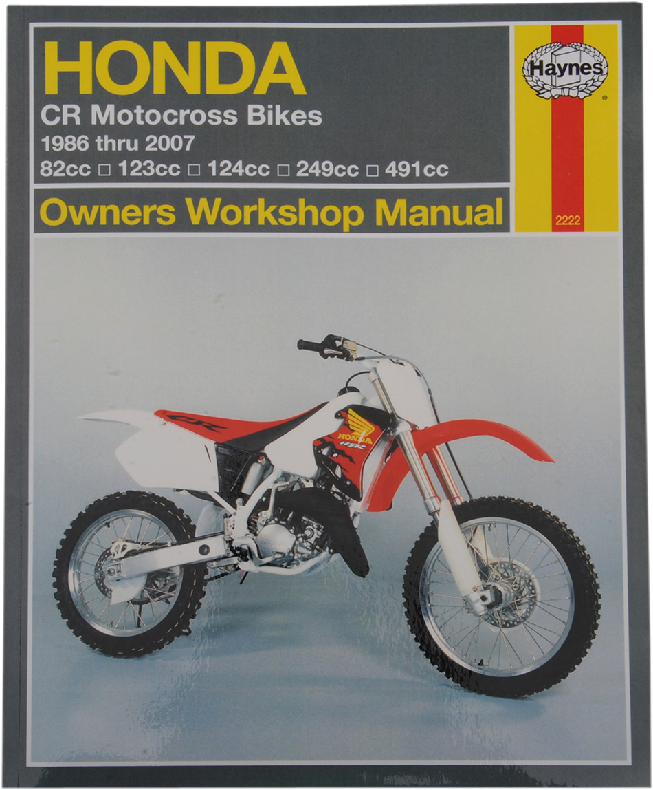 HAYNES Manual - Honda CR250/500 M2222