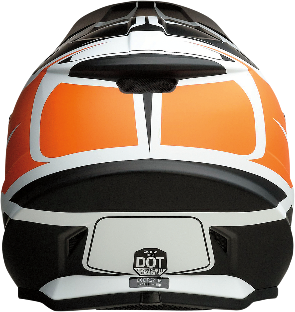 Z1R Rise Helmet - Flame - Orange - Large 0110-7235