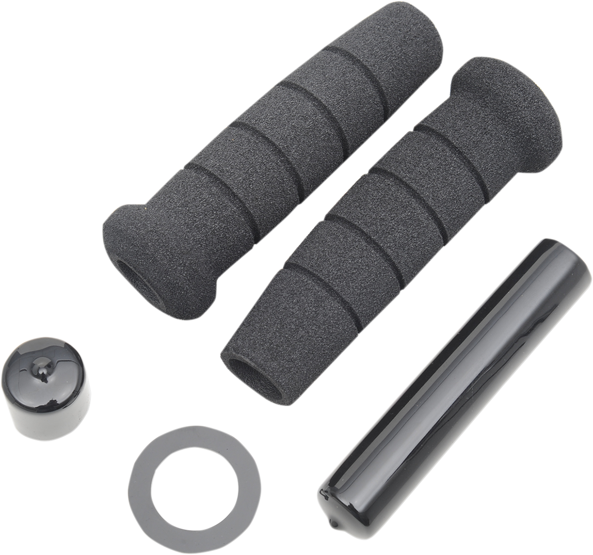 JOHAR Grips - Superbike - 7/8" - Black JO1104