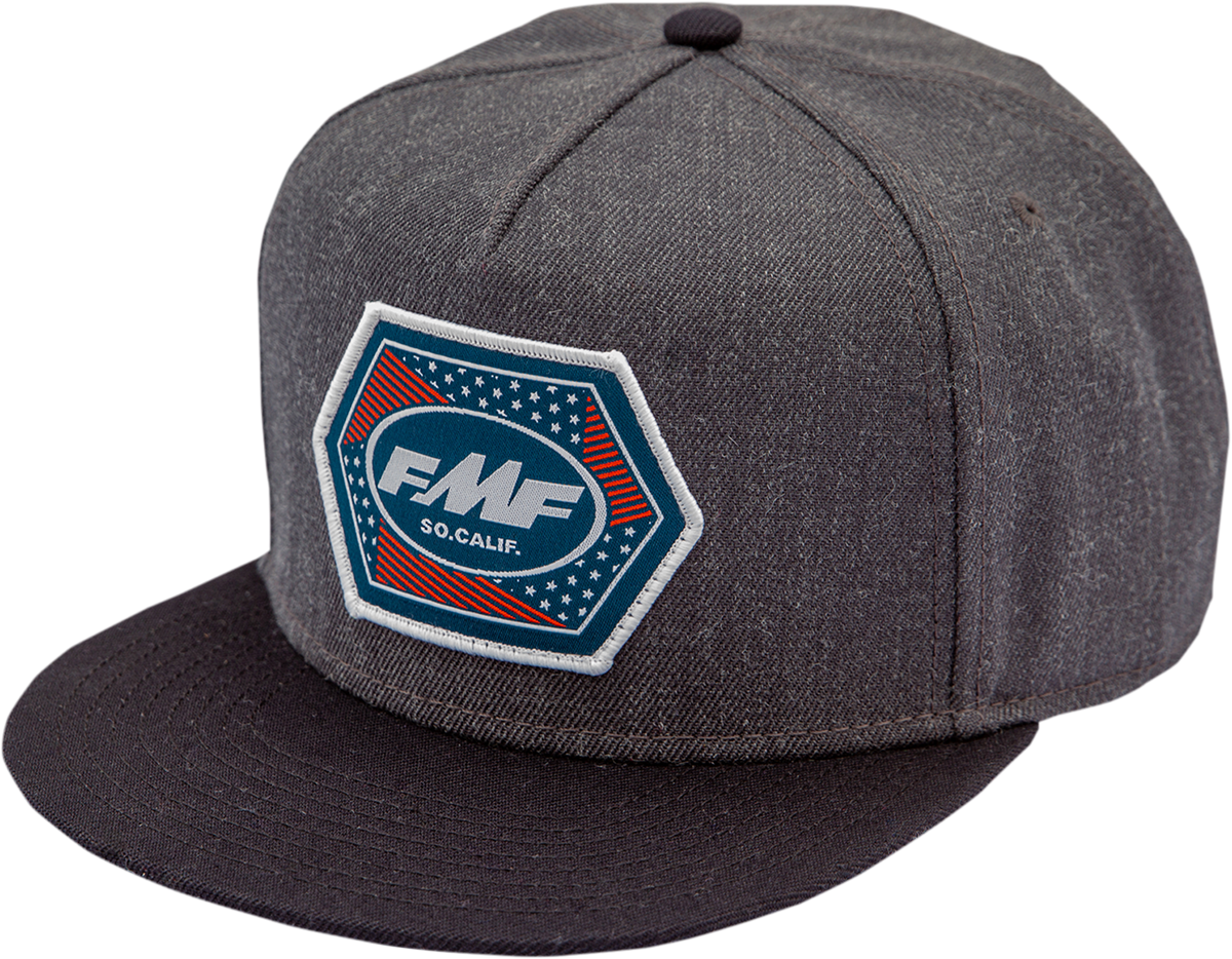 FMF Geometry Hat - Heather Black - One Size SU21196905BKHOS 2501-3738