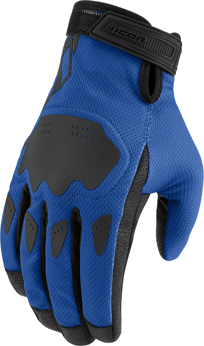 ICON Hooligan™ CE Gloves - Blue - XL 3301-4363