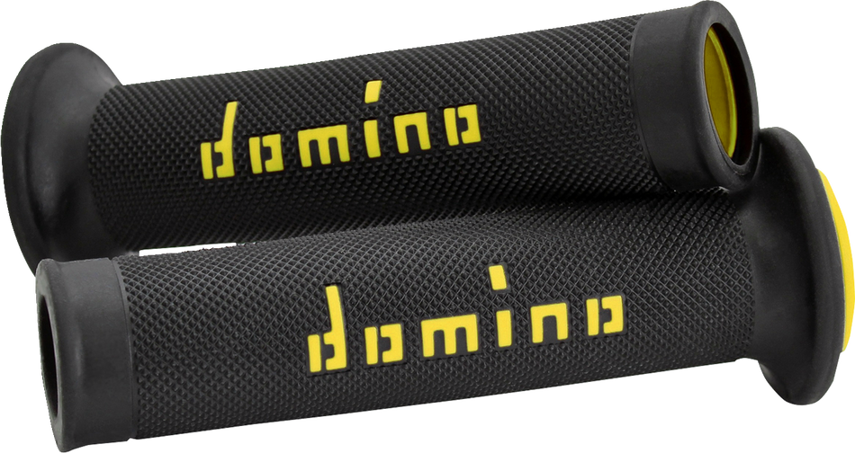 Puños DOMINO - MotoGP - Doble compuesto - Negro/Amarillo A01041C4740 