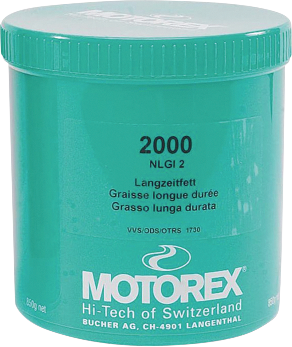Grasa sintética MOTOREX Longlast 2000 - 850 g - Bote 108796 